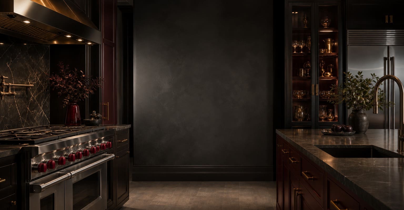 Viking professional kitchen in an Atherton estate